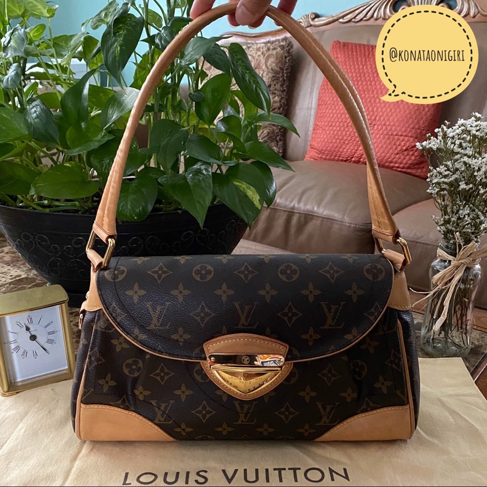LOUIS VUITTON Monogram Canvas Beverly MM Bag